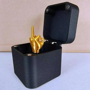 Middle Finger In Box Christmas Box Prank Gift