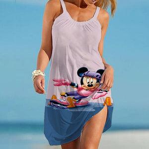 Cartoon Mouse Loose Fit Dress