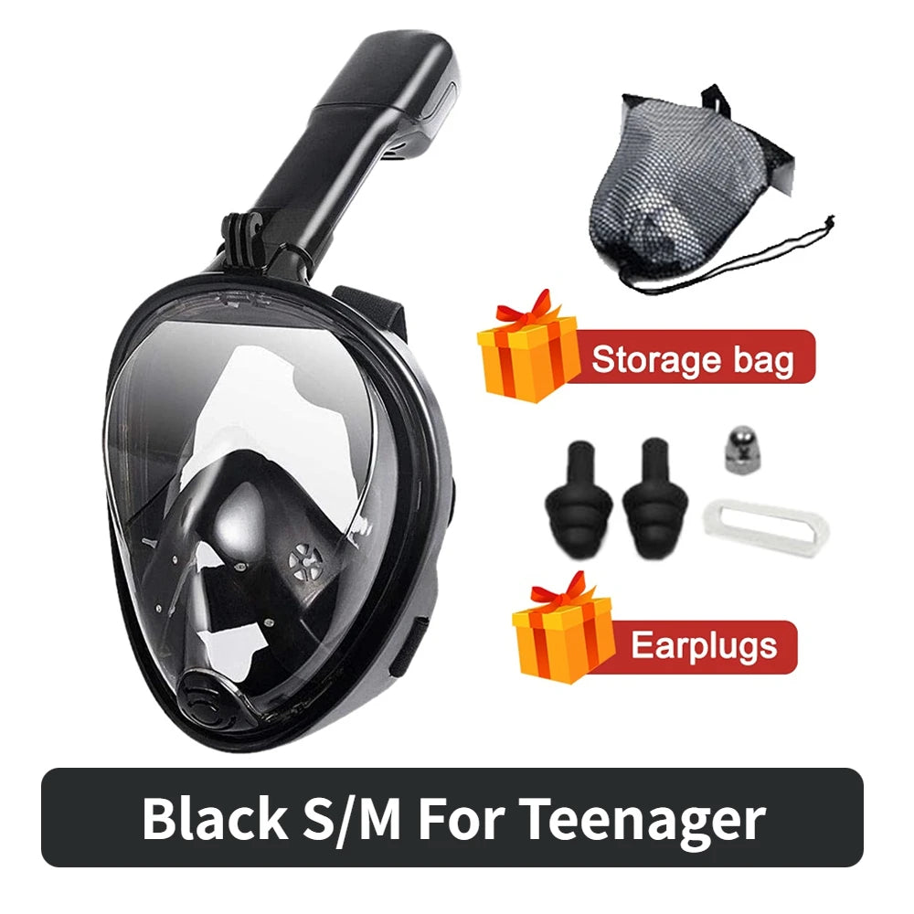 Snorkeling Full Face Diving Mask