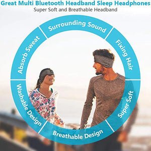 Sleep Mask Bluetooth Headphones