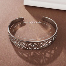 Witch Knot Cuff Stainless Steel Bracelet