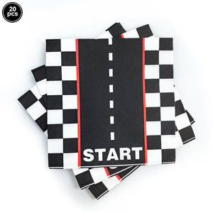 Racing Birthday Decorations Tableclothb