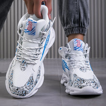 Breathable Designer Print Sneakers