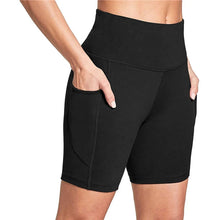 High Waist Pocketed Sport Shorts