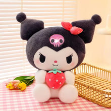 Sanrio Strawberry Kuromi Plush Toy