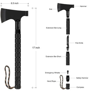 Foldable Tactical Axe Multi Tool Kit