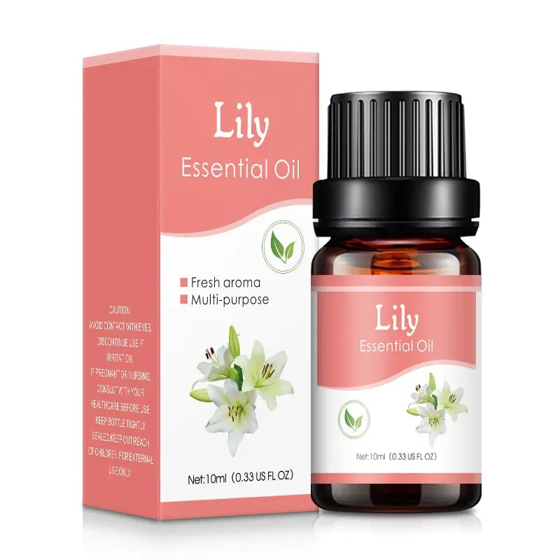 Essential Aroma Diffuser Air Humidifier Home Water-soluble 10ml Oils