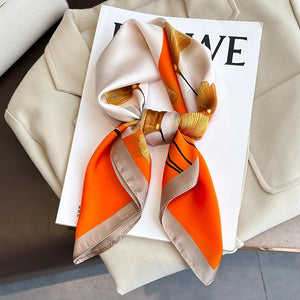 Printed Pashmina Silk Scarf