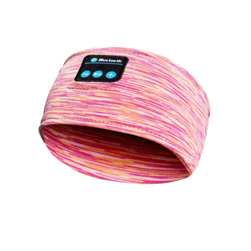 Bluetooth Thin Soft Elastic Comfortable Wireless Headband  Headset