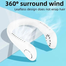 Portable Mini Neck Hanging Fan Without Blades