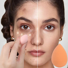 100pcs Mini Makeup Sponge Dry/Wet Use Face Powder Eggs
