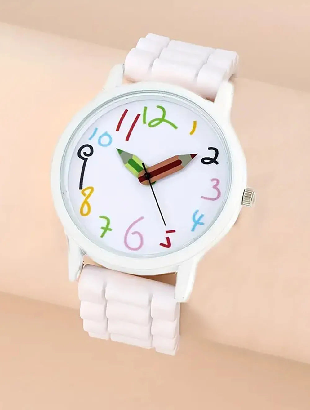 Little Fresh Jelly Silicone Quartz Watch