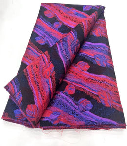Nigerian Damask Tulle Lace Fabric