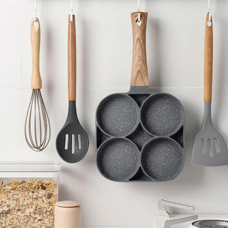 2/4-Hole Non-stick Omelet Pan
