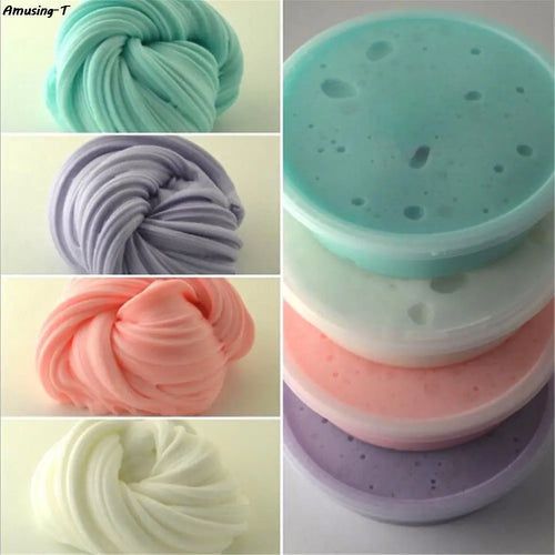 Colorful Sludge Cotton Mud to Release Clay Toy