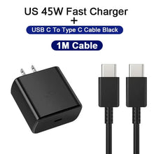 45W PD Super Fast Charger USB C Charger for Samsung Galaxy