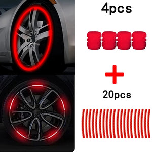 Car Wheel Reflective Stickers