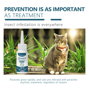 YEGBONG 50ml Flea Tick Control Liquid for Dogs/Cats