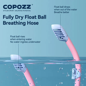 COPOZZ Kids Full Face HD Anti Fog Snorkel Mask