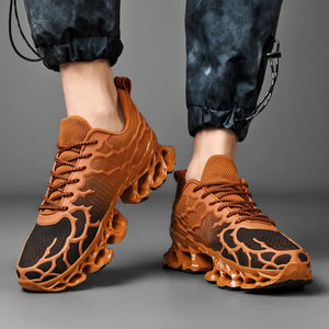 Breathable Designer Print Tennis Shoes