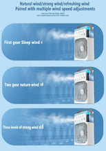 3 In 1 Small Fan Air Conditioner LED Night Light