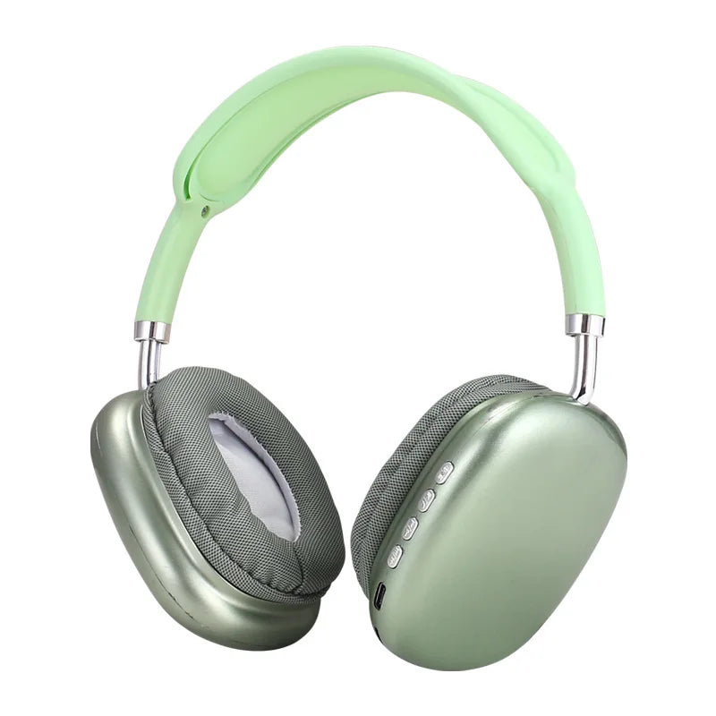 P9 Wireless Bluetooth Headphones Noise Cancelling with Mic Pods