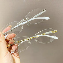 Retro Ultralight Cutting Frame Reading Glasses