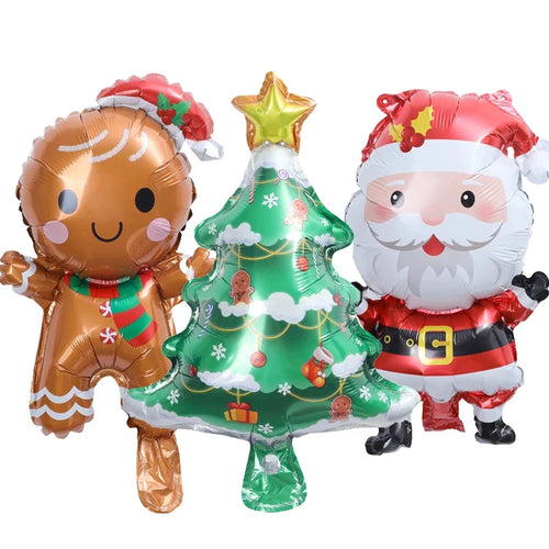 Merry Christmas Holiday Decoration Balloons