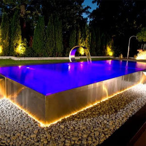 Prefabricated Integrated 304/316 Stainless Steel Swimming Pool