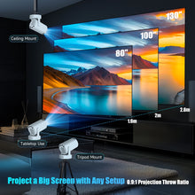 Magcubic HY300 Pro + Projector 4K 720P With 5W Speaker Outdoor Video Home Theater Projector