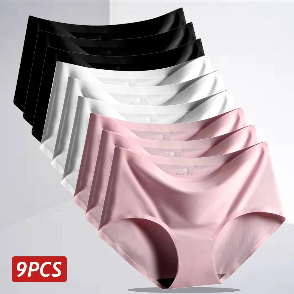 Multi-pack Seamless Mid Rise Soft Panties