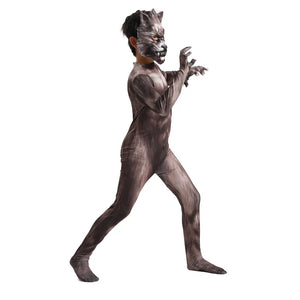 Werewolf 3D Mask & Bodysuit Costume