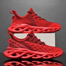 Breathable Designer Print Sneakers