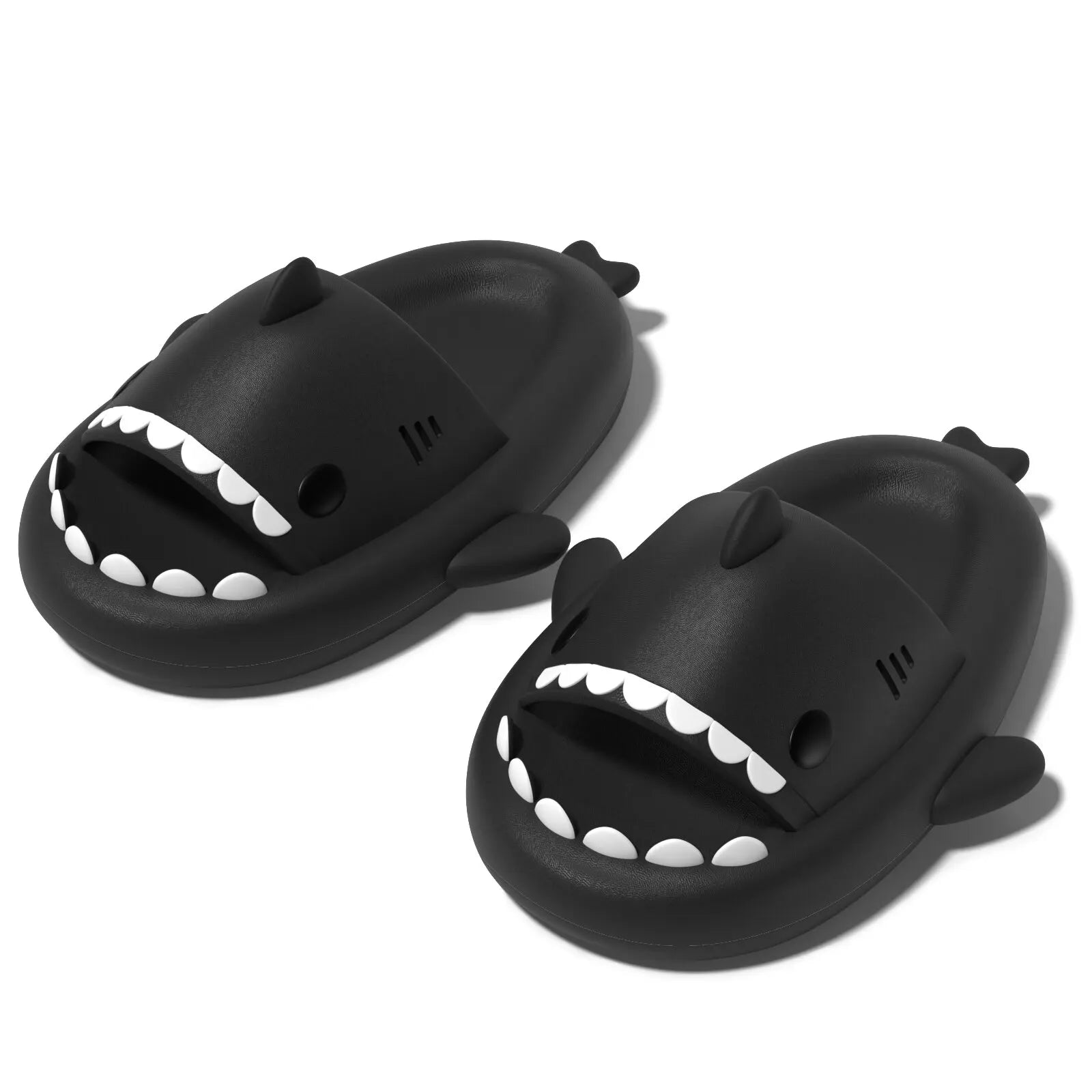 Soft Cloud Platform Shark Slippers