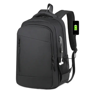 Rilibegan Waterproof USB Charging Large Capacity Backpack