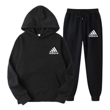 Hooded Top and Sweatpants Two-piece Set
