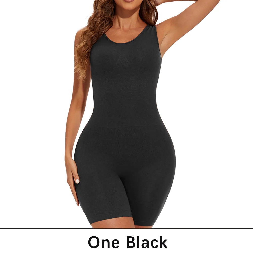 POKARLA Full Coverage Wide Shoulder Body Seamless Shaper