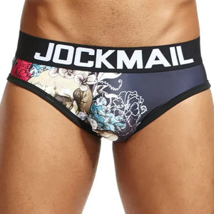 JOCKMAIL Printed Nylon Fast Dry Briefs