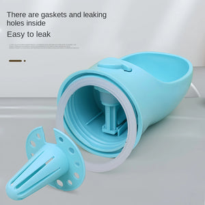 Pet Water Bottle with Food Storage