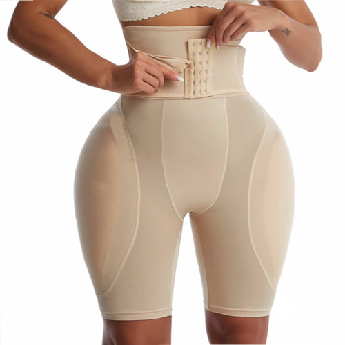 High Waist Training Padded Buttock Enhancing Seamless Body Shaper