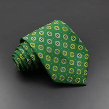 Silk 7.5cm Soft Colorful Novelty Necktie