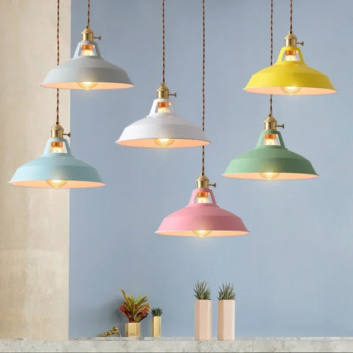 Retro Industrial Pendant Lights