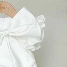 Elegant Big Bow Baby Girl Dress