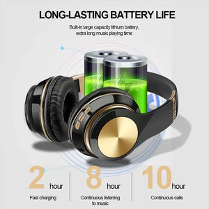 Wireless Bluetooth 5.0 Headphone with Mic