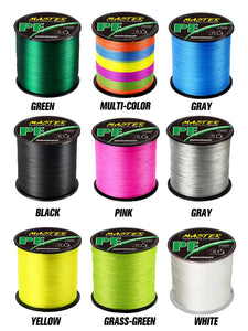 Braided 4 Strand Smooth Wire Multifilament Fishing Line