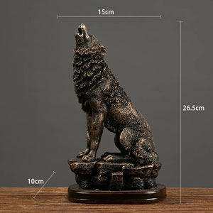 Bronze Resin Collectible Decorative Eagle Statue