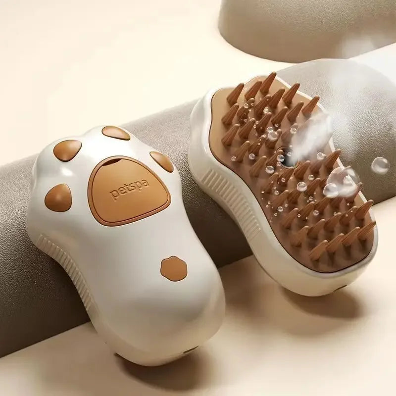 Pet Steam Cat Comb Electric Sprayer for Massage