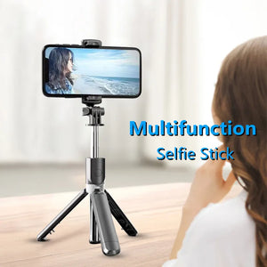 Wireless Bluetooth Selfie Stick Tripod With Remote Shutter