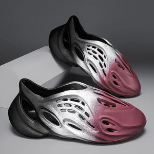 Beach Hole Anti Slip Tie Dyed Designer Shoes