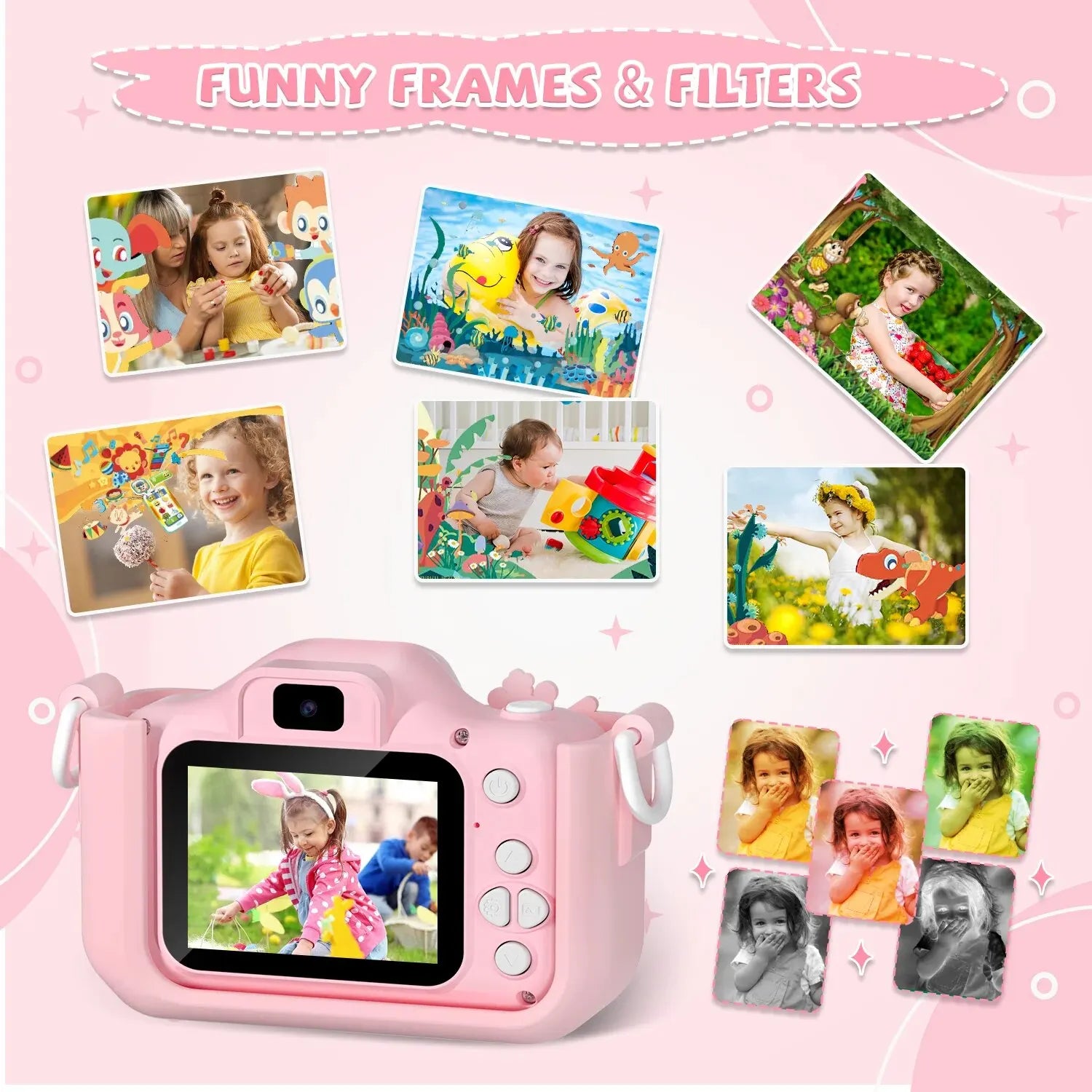 Children's 1080P HD Toddler Digital Video Camera